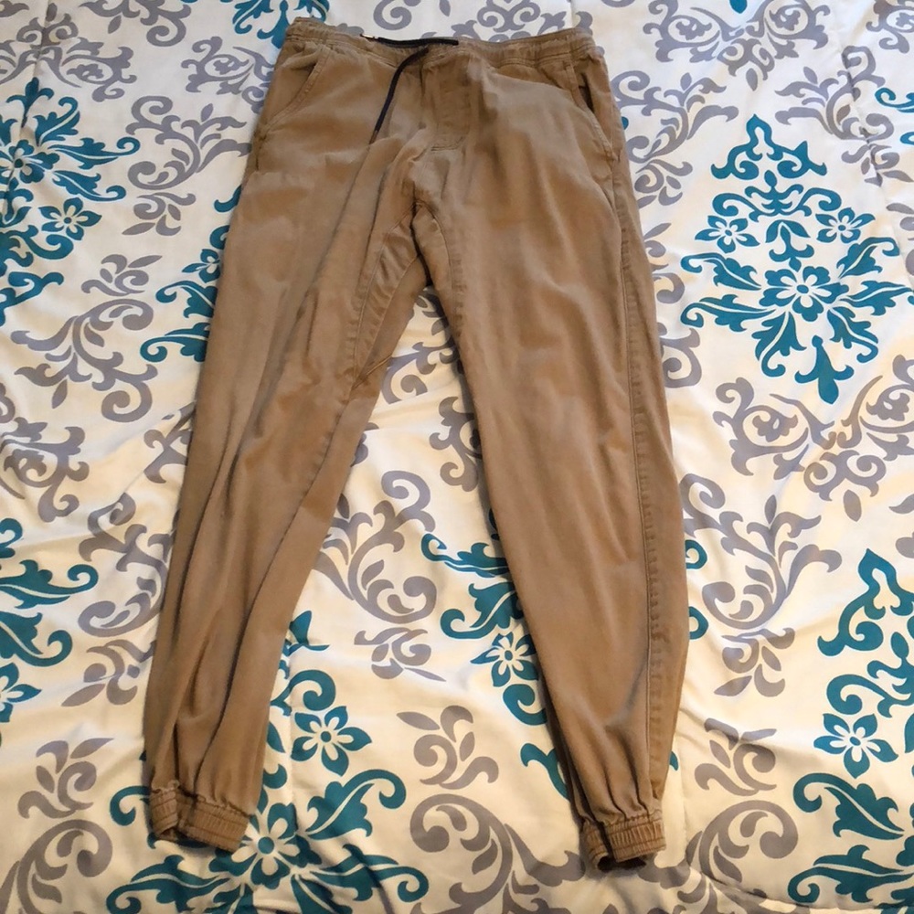 Charles and a half joggers
